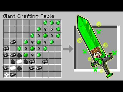 I CAN Make GIANT SWORDS in Minecraft!