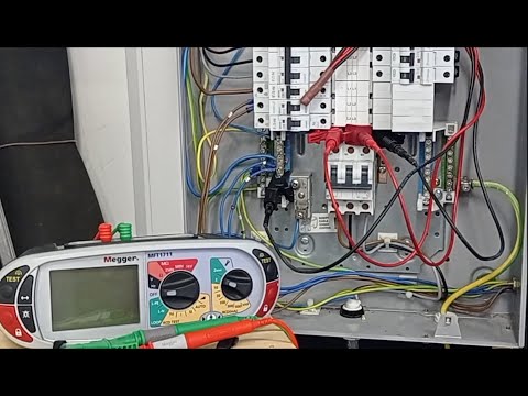 All-in insulation resistance test on a 3 phase system