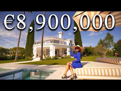 Inside a crazy €8,900,000 Brand new Villa in Marbella, Spain!!!