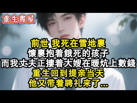 【重生爽文】前世，我死在雪地裡，懷裡抱著餓死的孩子，而我的丈夫正摟著大嫂在暖炕上數錢，重生回到提親當天，他又帶著聘禮來了...#小說 #重生 #完结文 #完結 #小说推荐 #重生小說 #復仇 #爽文