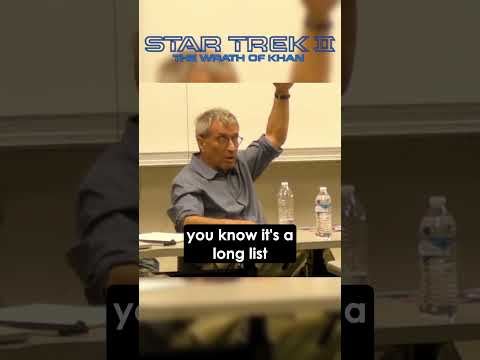 Star Trek II Director Nicholas Meyer on Ricardo Montalban  #startrekmovie #startrek