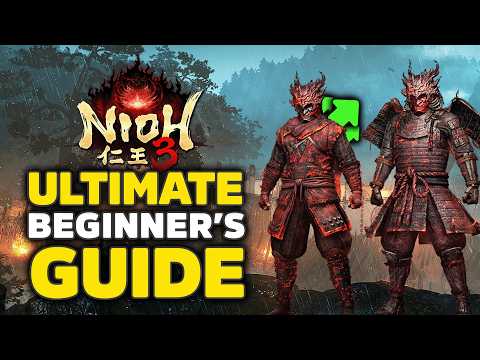 Nioh 3 ULTIMATE Beginners Guide - Samurai vs Ninja, Combat Tips & Best Settings