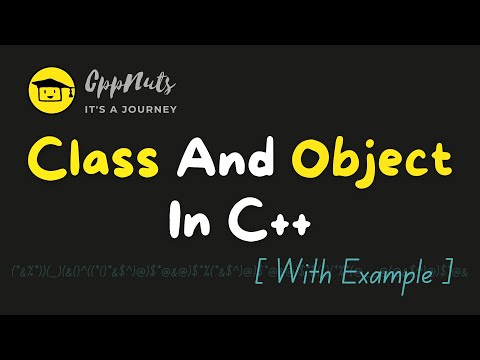 Class And Object In C++ | Class And Object With Examples In C++