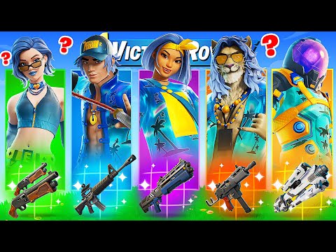 The *RANDOM* PALM PARADISE BOSS Challenge in Fortnite!