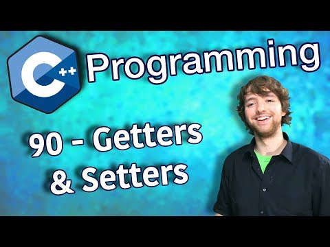 C++ Programming Tutorial 90 - Getters and Setters