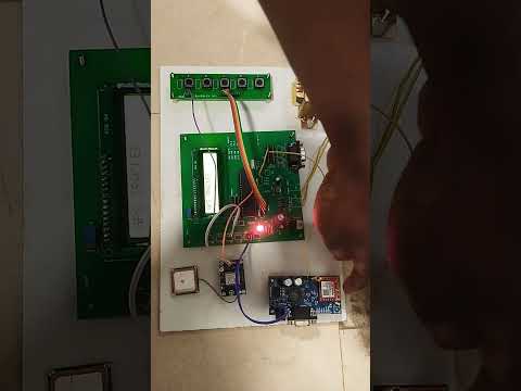 Vehicle Tracking system using 8051 controller