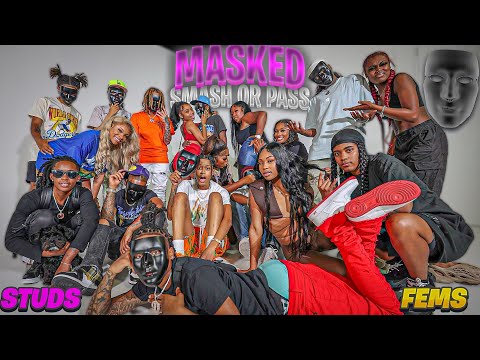 STUDS VS FEMS MASKED 🎭 FACE TO FACE SMASH OR PASS 😍
