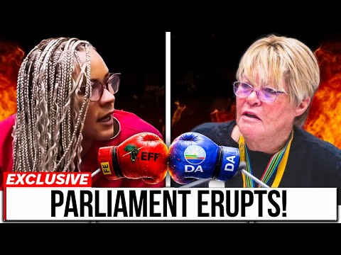 EXPLOSIVE EFF vs DA FIGHT in Ad Hoc Parliament FULL VIDEO | Chairperson FORCED to Stop Proceedings!