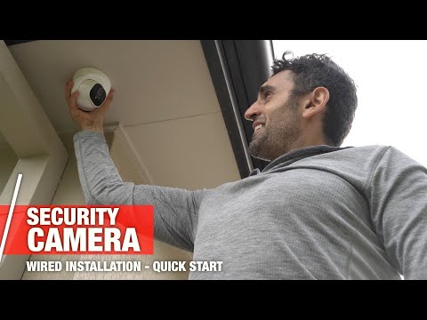 How to Run Security Camera Wires - Quick Install Walkthrough | Reolink RLK16-800D