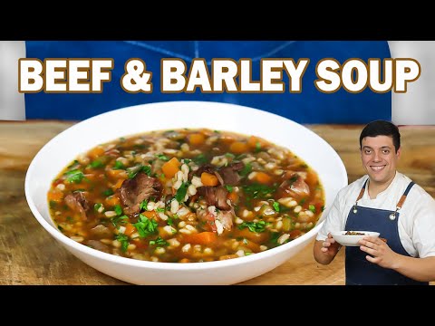 Rich and Hearty Beef and Barley Soup Recipe