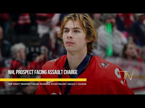 Top NHL draft prospect Gavin McKenna faces felony assault charge