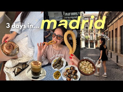 3 DAY ITINERARY IN MADRID, SPAIN | Travel vlog 2025