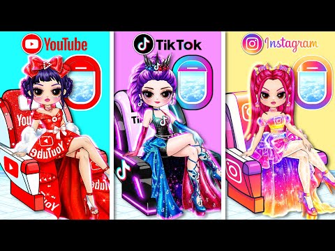 K-Pop Demon Hunters: Social Media Prom Dress Glow Up for Huntrix | Best DIY Fashion Paper Dolls