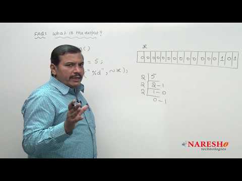 Bitwise operator | C Technical Interview Questions | Mr. Ramana