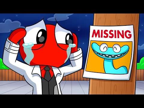 CYAN IS MISSING?! Rainbow Friends Animation