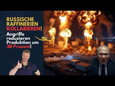 38 % WENIGER Output! Russlands Raffinerien kollabieren! Ukraine Lagebericht (503) und Q&A