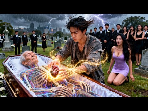 A poor young man revives a tycoon he met as a ghost—he kneels and offers trillions in wealth!#movie