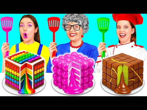 Me vs Grandma Cooking Challenge | Funny Kitchen Tricks by RaPaPa Challenge