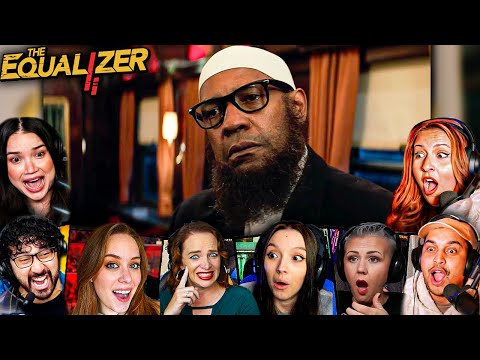 TOP "Denzel Goes Savage on a Train" Reactions! Equalizer 2 (2018) Opening Scene Movie Reaction
