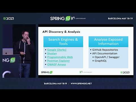 All your APIs are mine - Secure them now by Andreas Falk @ Spring I/O 2023