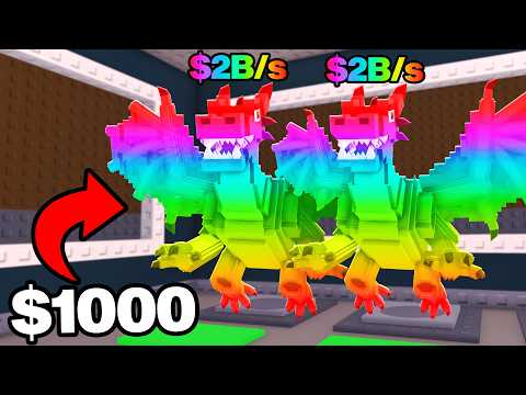 $1 vs $1000 Steal A Brainrot Account!