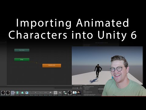 Importing Animated Characters into Unity 6