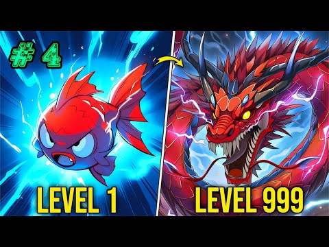 Reborn as a fish with a cheat system, gaining 999 levels & skills to survive 4- Manhwa Recap