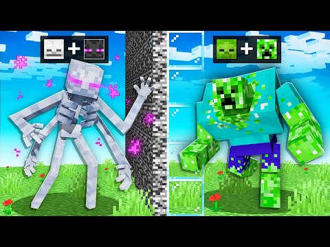 MOB BATTLE, But I Can COMBINE Mobs!