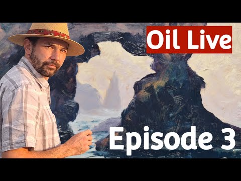 Robert Mee Oil Painting Livestream
