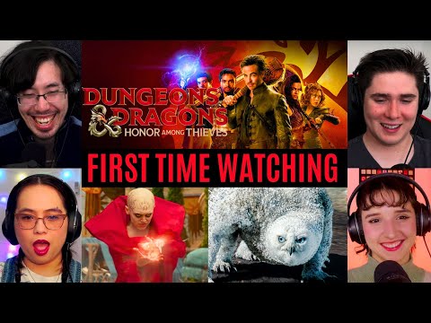 REACTING to *Dungeons & Dragons: Honor Among Thieves* SO FUNNY!! (First Time Watching) Fantasy Movie