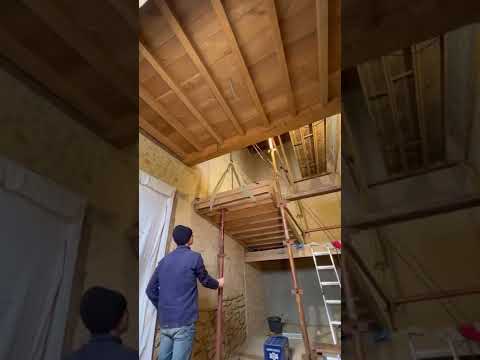 300-year-old Staircase RE-BUILT