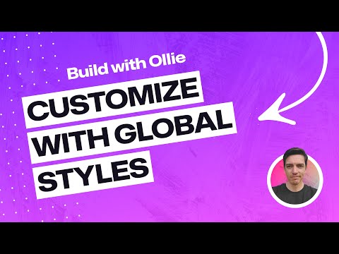 Customize your WordPress block theme with Global Styles