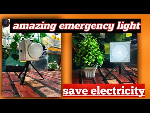 How to make Rechargeable Emergency Light || Rechargeable Emergency Light Kaise Banaen💯