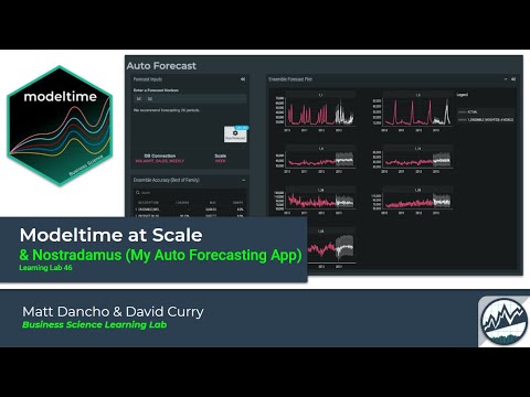Forecasting Multiple Time Series with Modeltime | Bonus Auto-Forecast Shiny App [Lab 46]