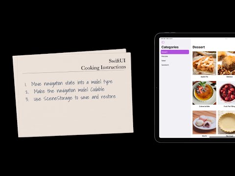 WWDC22: The SwiftUI cookbook for navigation | Apple