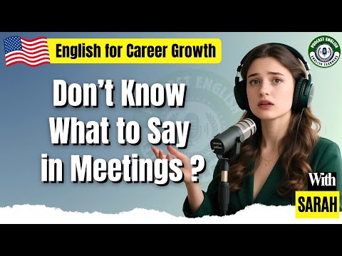 Podcast English Learners | How to Answer Difficult Questions in English Meetings