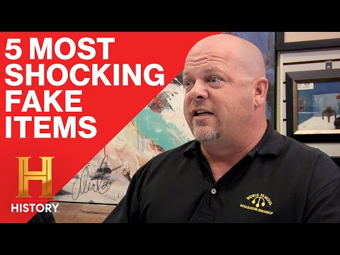 5 Fake Items That ALMOST Fooled the Pawn Stars! | History