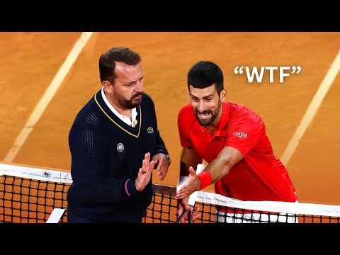Djokovic vs Umpire: Most Intense Arguments