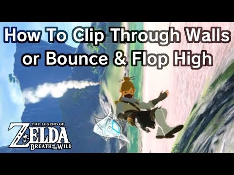 Shield Clipping, Fosbury Flopping, & Skew Bouncing | BotW Glitches & Tricks