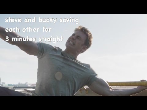 steve and bucky saving each other for 3 minutes straight