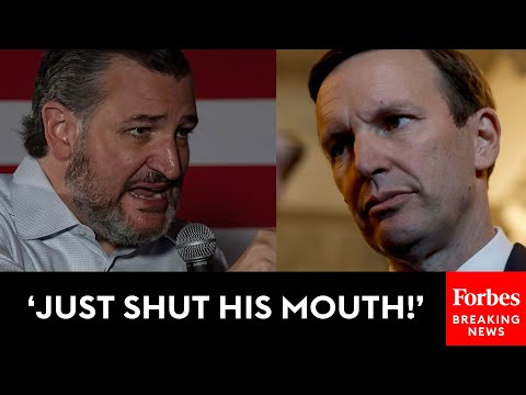 'Just Shut Up!’: Ted Cruz And Chris Murphy Do Battle On Senate Floor