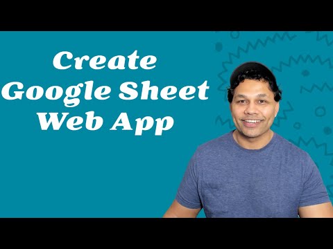 FREE - Easily Create A Professional Web App  With Google Sheet - Code With Mark
