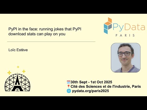 Loïc Estève - PyPI in the face: running jokes that PyPI download stats can play on you