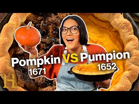 Which original pumpkin pie is better? | Ancient Recipes With Sohla | History