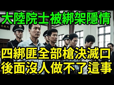 案件驚動中央，四名涉案綁匪受審！#呂鵬大案紀實#呂鵬講大案#大案紀實