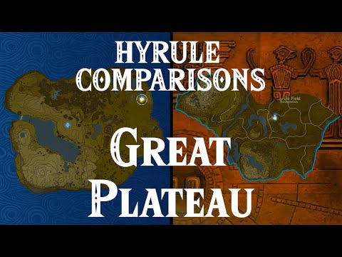 What's Going on with the Great Plateau? HYRULE COMPARISONS