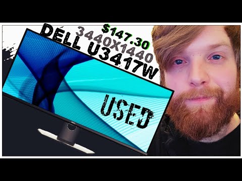 Dell U3417W Unboxing - Quick Review / Gaming