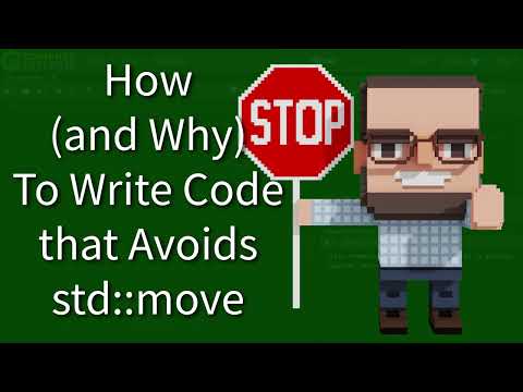 C++ Weekly - Ep 404 - How (and Why) To Write Code That Avoids std::move