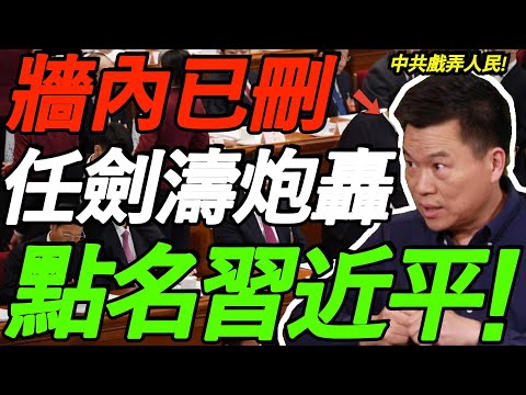 【墙内已删】任剑涛炮轰中共！政府戏弄人民，点名习近平！句句炸裂！