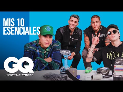 CNCO y las 10 cosas sin las que no pueden vivir |10 esenciales|GQ México y Latinoamérica